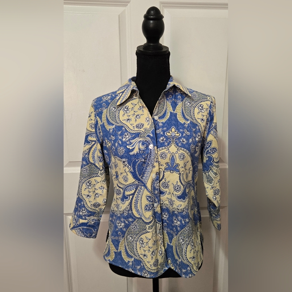 Foxcroft Button Down Shirt - image 1